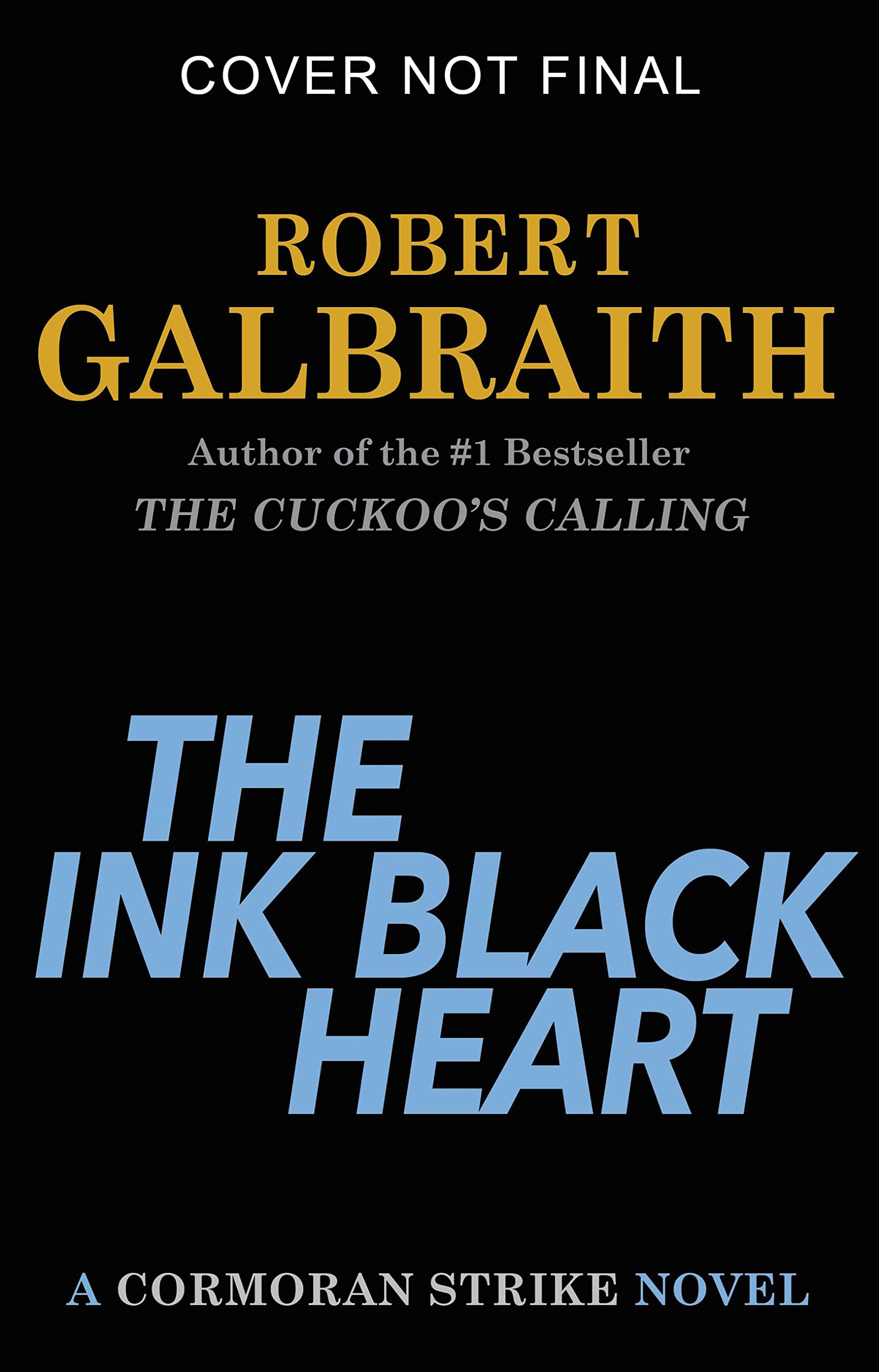 Robert Galbraith 2024 Releases Robert Galbraith Next Book Releases