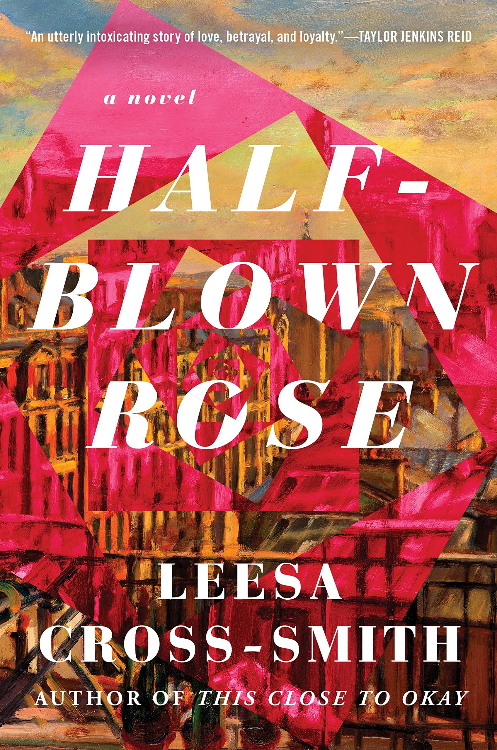 half blown rose by leesa cross smith