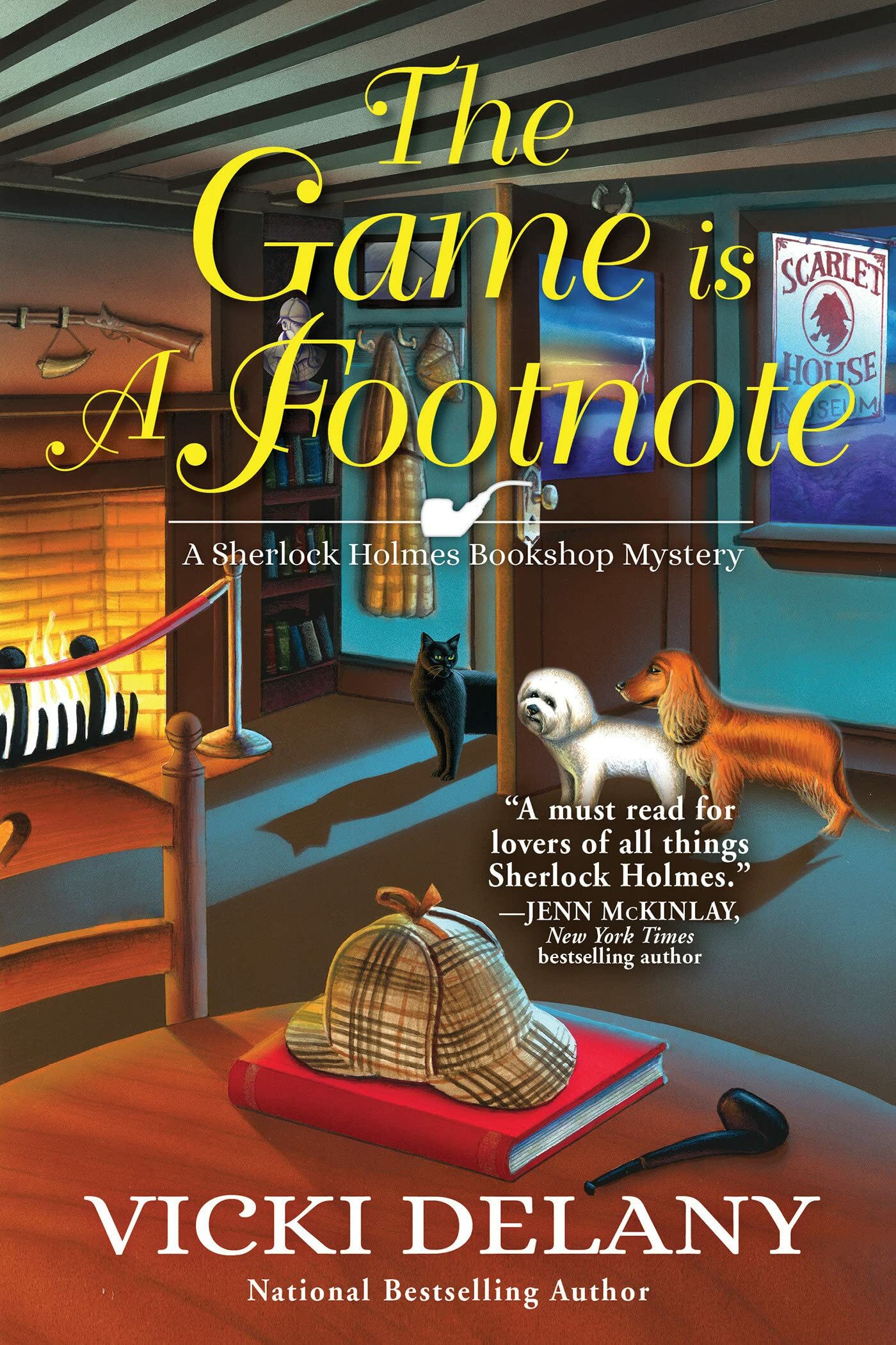 The Game Is a Footnote (Sherlock Holmes Bookshop Mystery #8)